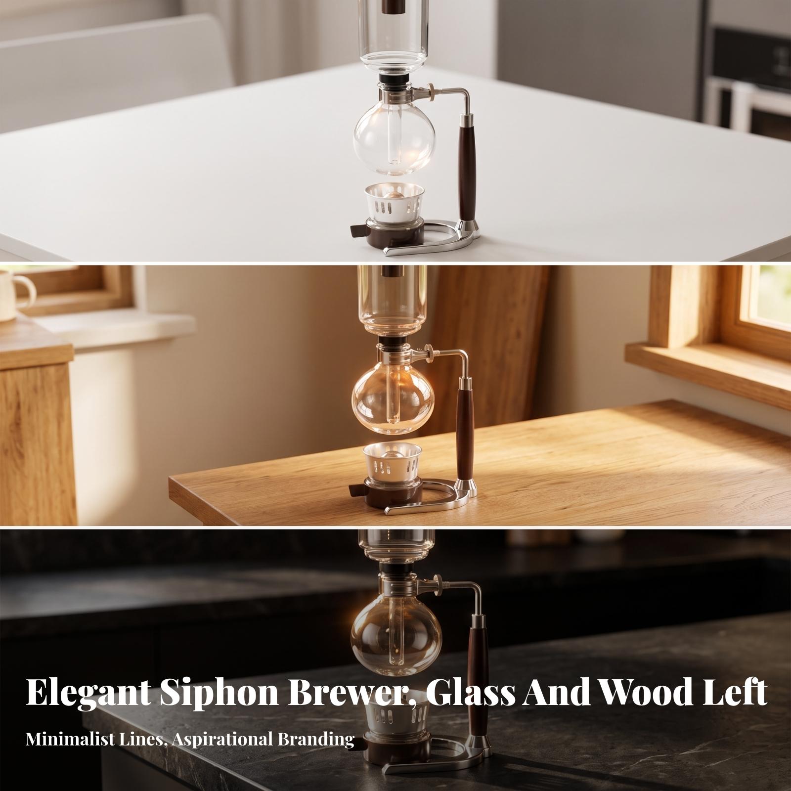 Coffee Equipment Pour Over - Cafetera de sifón al vacío con