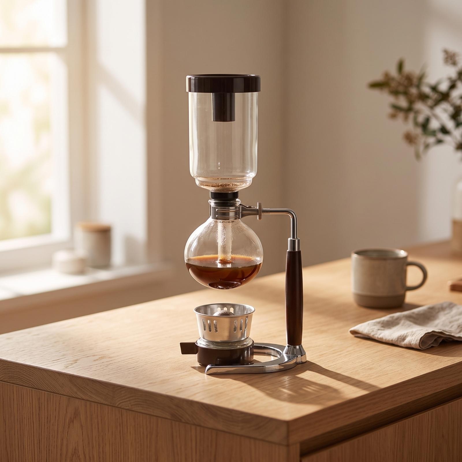 Cafetera de sifón al vacío con - Coffee Equipment Pour Over reseña y precio