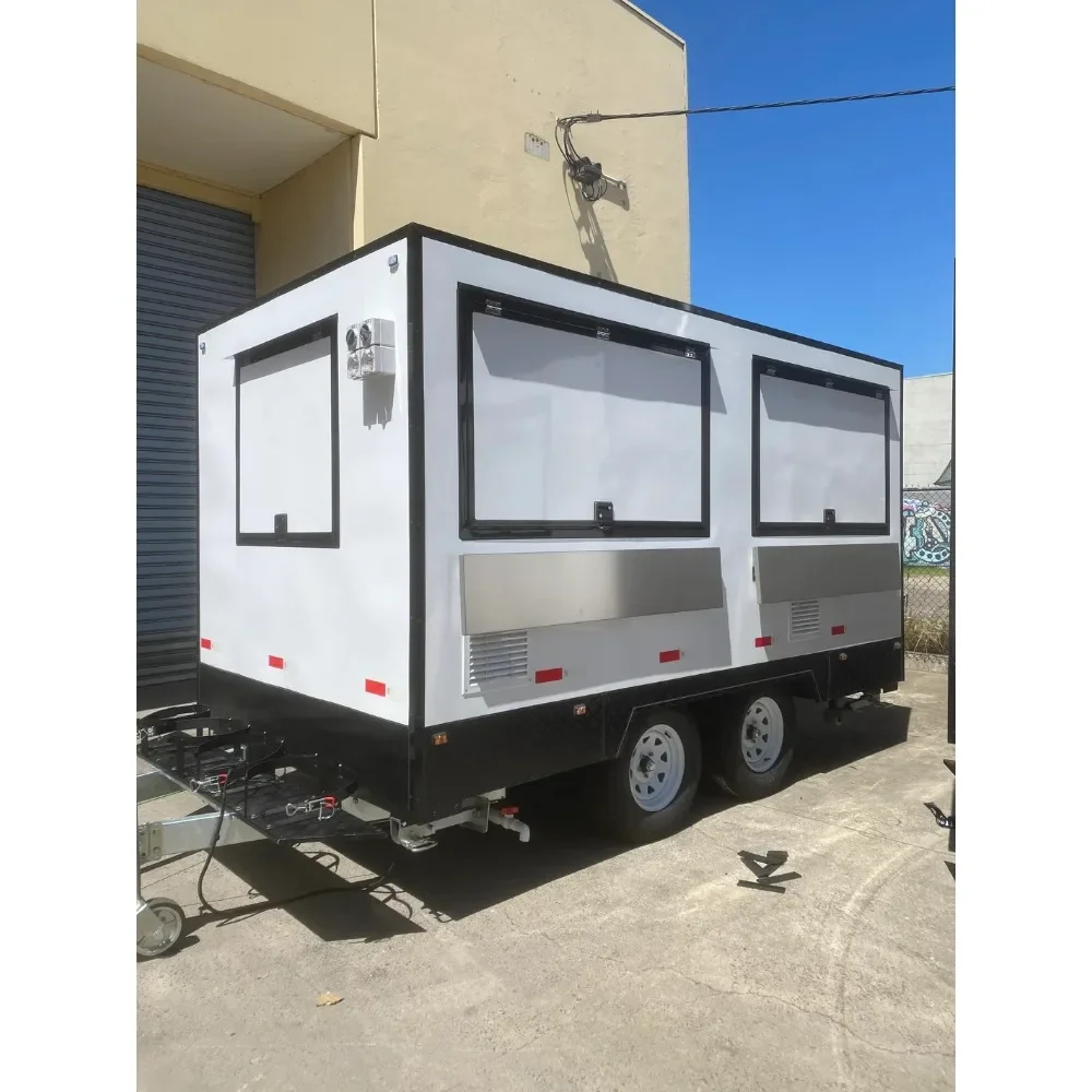 Nuevo Remolque de Comida Móvil - Coffee Van Equipment reseña y precio