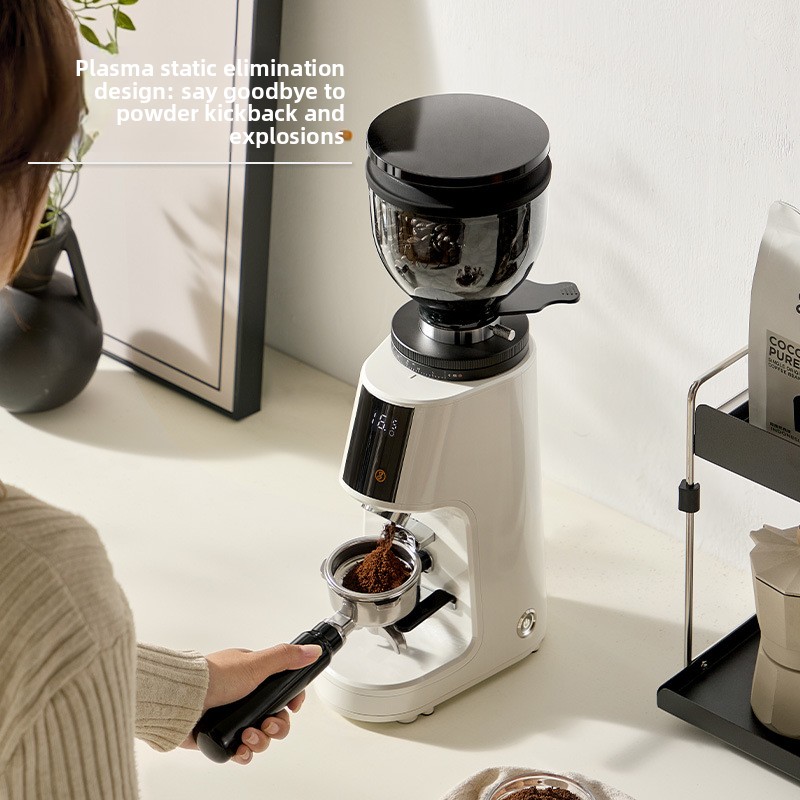 Molinillo de café eléctrico, c - Coffee Grinder Burr Flat reseña y precio